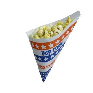 Composteerbare popcornzakjes met 'stars and stripes' opdruk