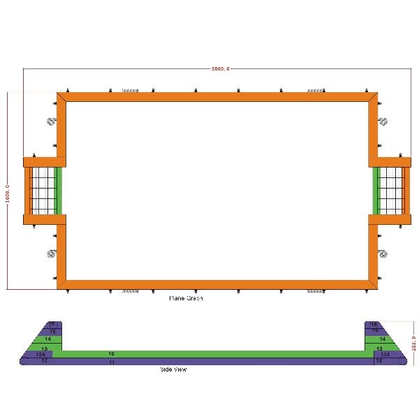 Bubble Voetbal 6 Bumperballen met Voetbalboarding Bubble Voetbal 6 Bumperballen met Voetbalboarding