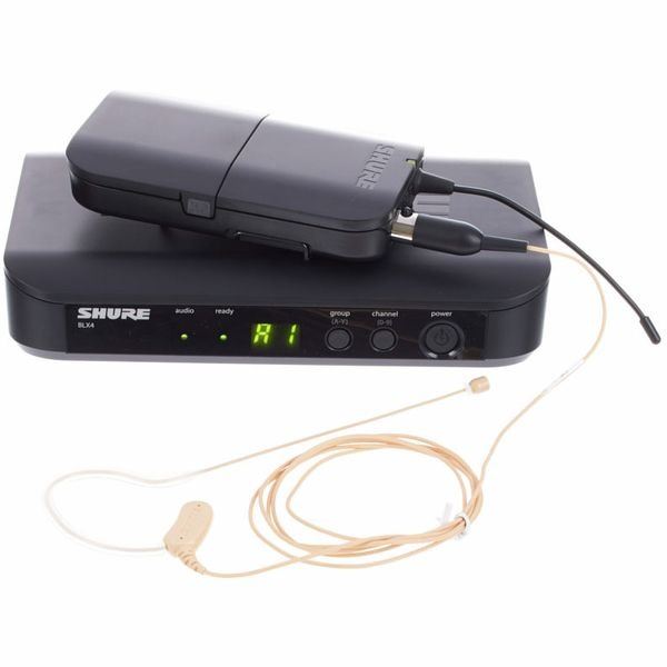 Headset bodypack en ontvanger Bodypack zender en draadloze ontvanger voor professionele headset microfoon