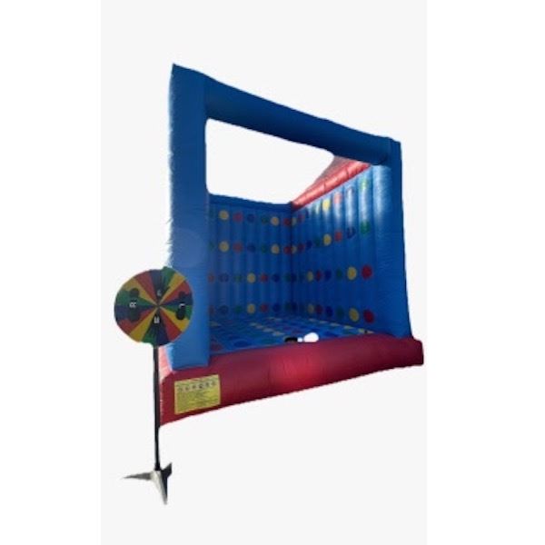 Reuze Twister opblaasbaar huren bij Happy Ren Groot opblaasbaar Twister-spel huren voor feesten en evenementen bij Happy Rent β hilarisch groepsspel voor jong en oud