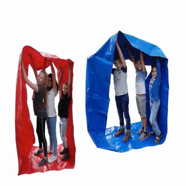 Funslang rood & blauw β huren bij Happy Rent Rode en blauwe funslang huren voor 3 personen bij Happy Rent Grootebroek
