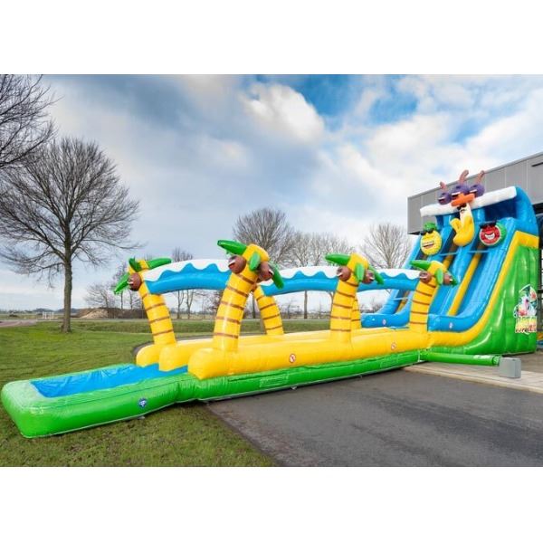 Huur de spectaculaire Rodelbaan Caribbean XL voor ultiem glijplezier Rodelbaan Caribbean XL te huur – 19 meter lange glijbaan voor jong en oud