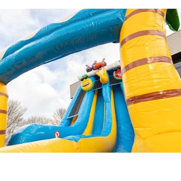 Huur de spectaculaire Rodelbaan Caribbean XL voor ultiem glijplezier Rodelbaan Caribbean XL te huur – 19 meter lange glijbaan voor jong en oud