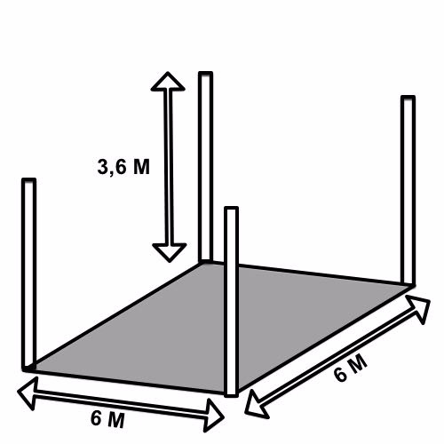 Stalling 36 m2 | 144 m3 (Geleen) Stalling 36 m2 | 144 m3 (Geleen)