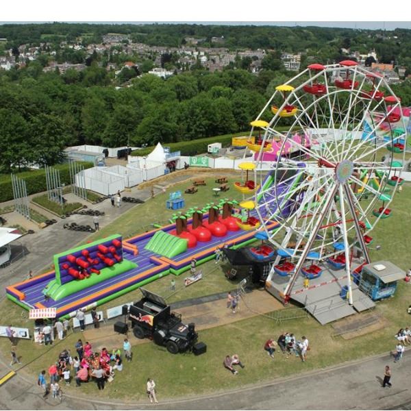 Wipe Out attractie huren – extreme stormbaan voor bedrijfsfeesten Wipe Out stormbaan huren voor volwassenen met extreme uitdaging